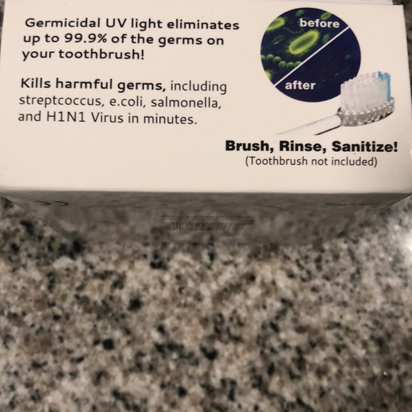 NWT ZAPI Toothbrush Sanitizer Using UV Light - Picture 10 of 13